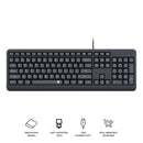 Redragon BK-7092 Office & Home Wired Keyboard (Black)