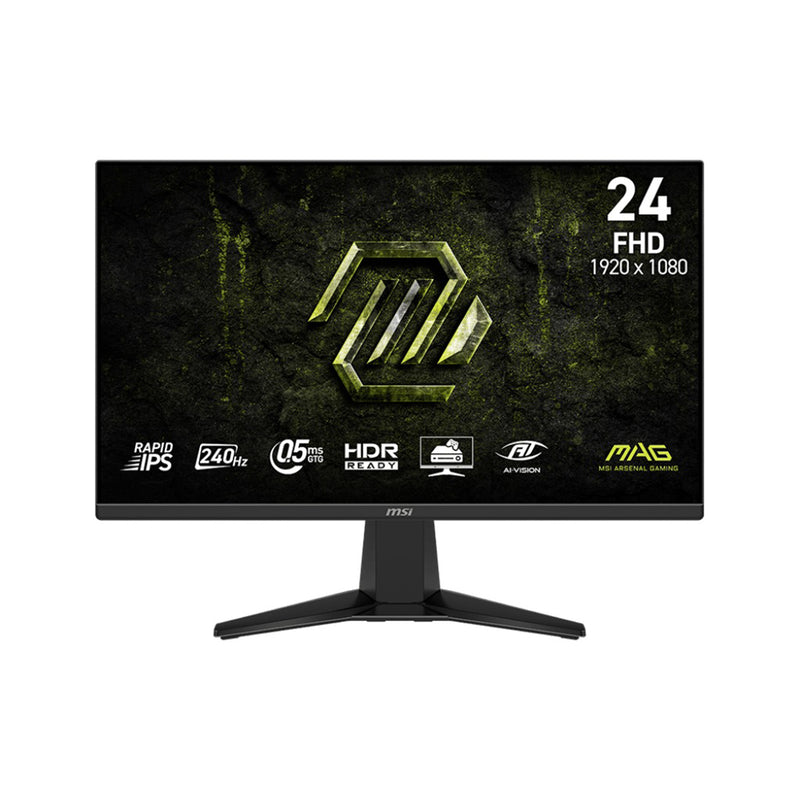MSI MAG 245F X24 23.8" FHD (1920x1080) 240Hz 0.5ms (GtG, Min.) Rapid IPS Flat Gaming Monitor