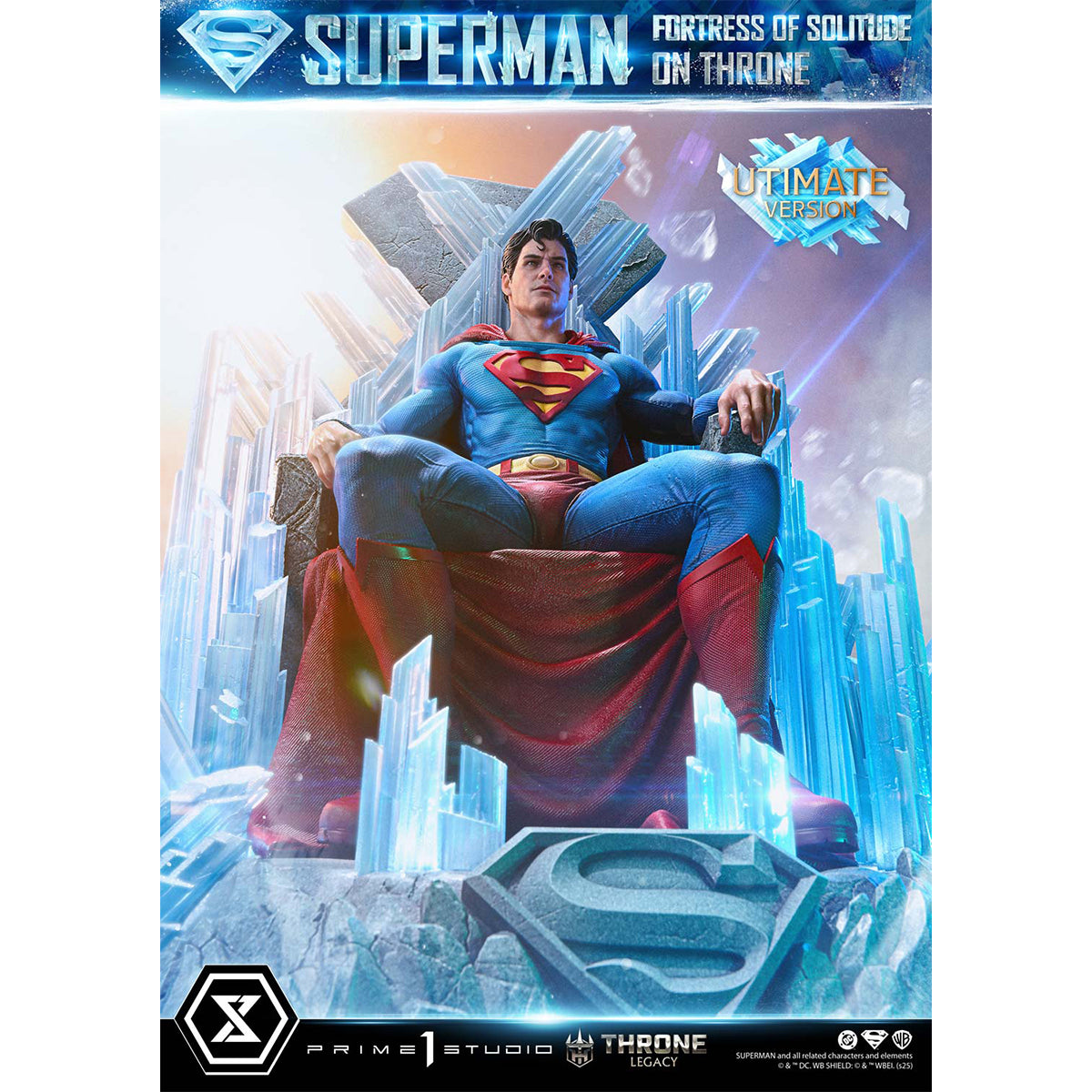 Throne Legacy Superman (Comics) Superman Fortress of Solitude on Throne | DataBlitz