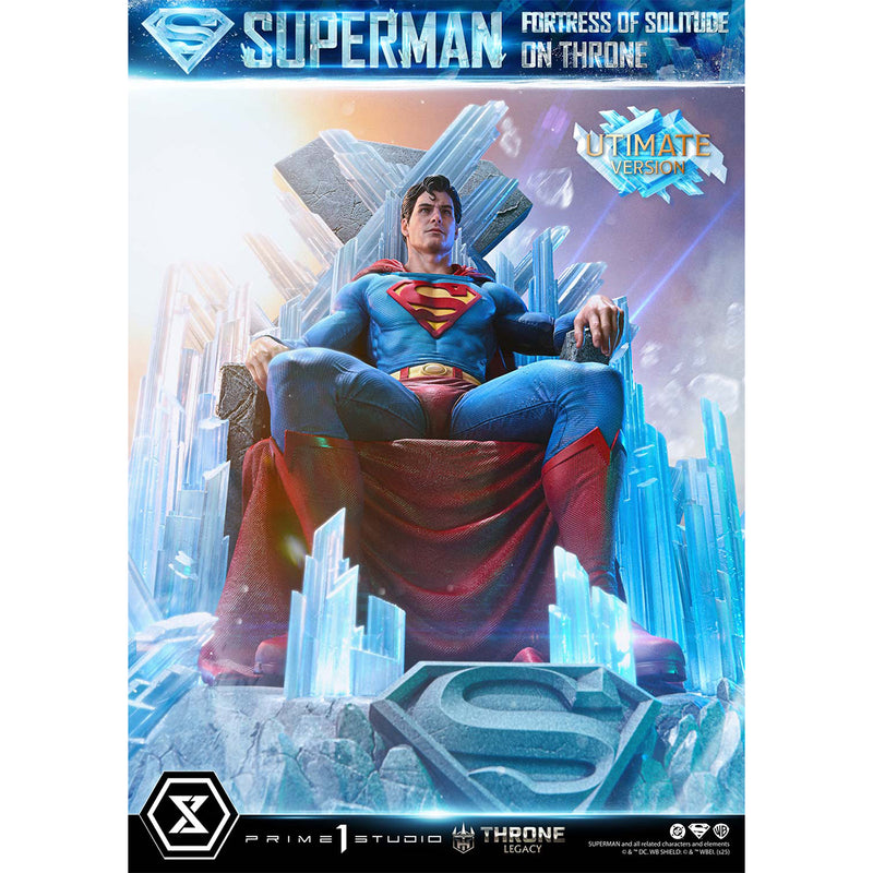 Throne Legacy Superman (Comics) Superman Fortress of Solitude on Throne | DataBlitz
