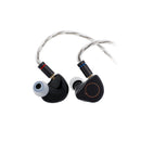 SIMGOT SuperMix 4 1DD + 1BA + 1 Planar + 1PZT Hybrid Drivers Earphones (Black)