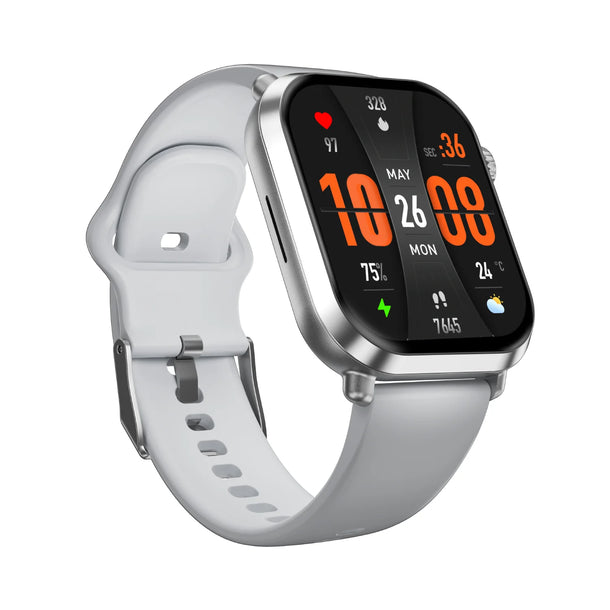 Weofly Power 2 Smartwatch (Black, Silver) (WFPW797BL, WFPW797SL)