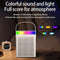 Oudiobop OP-511 RGB Portable Speaker with Wireless Microphone