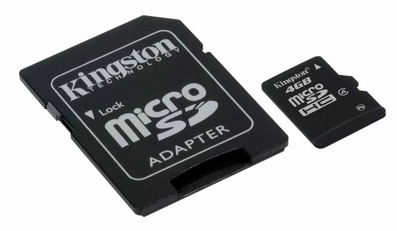Kingston 4GB MicroSD HC Class 4 Memory Card for Smartphone Tablet SDC4/4GB
