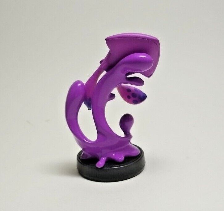 Amiibo Splatoon top Inkling Squid Purple