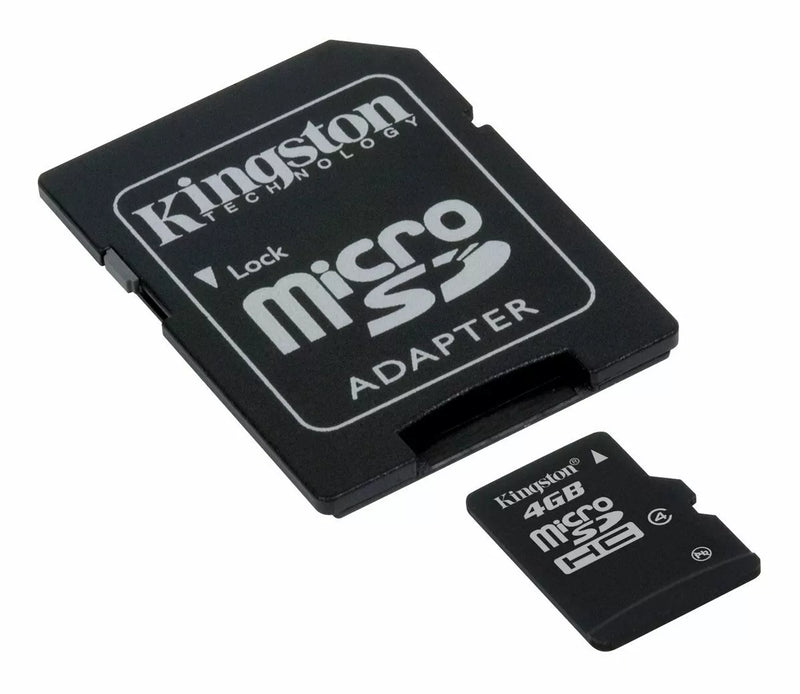 Kingston 4GB MicroSD HC Class 4 Memory Card for Smartphone Tablet SDC4/4GB