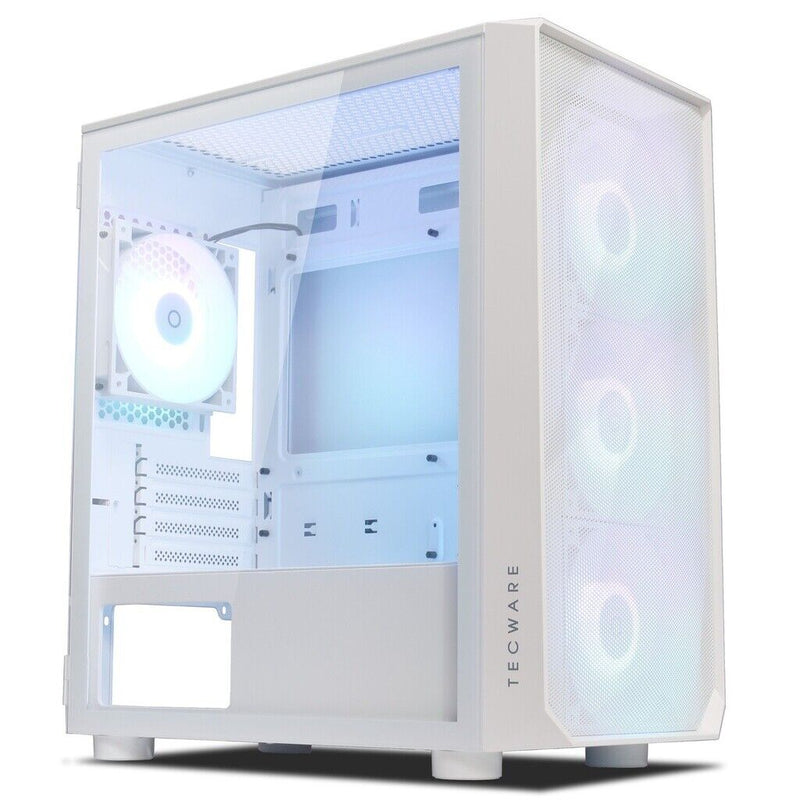 Tecware Forge M Omni Case (Pure White)