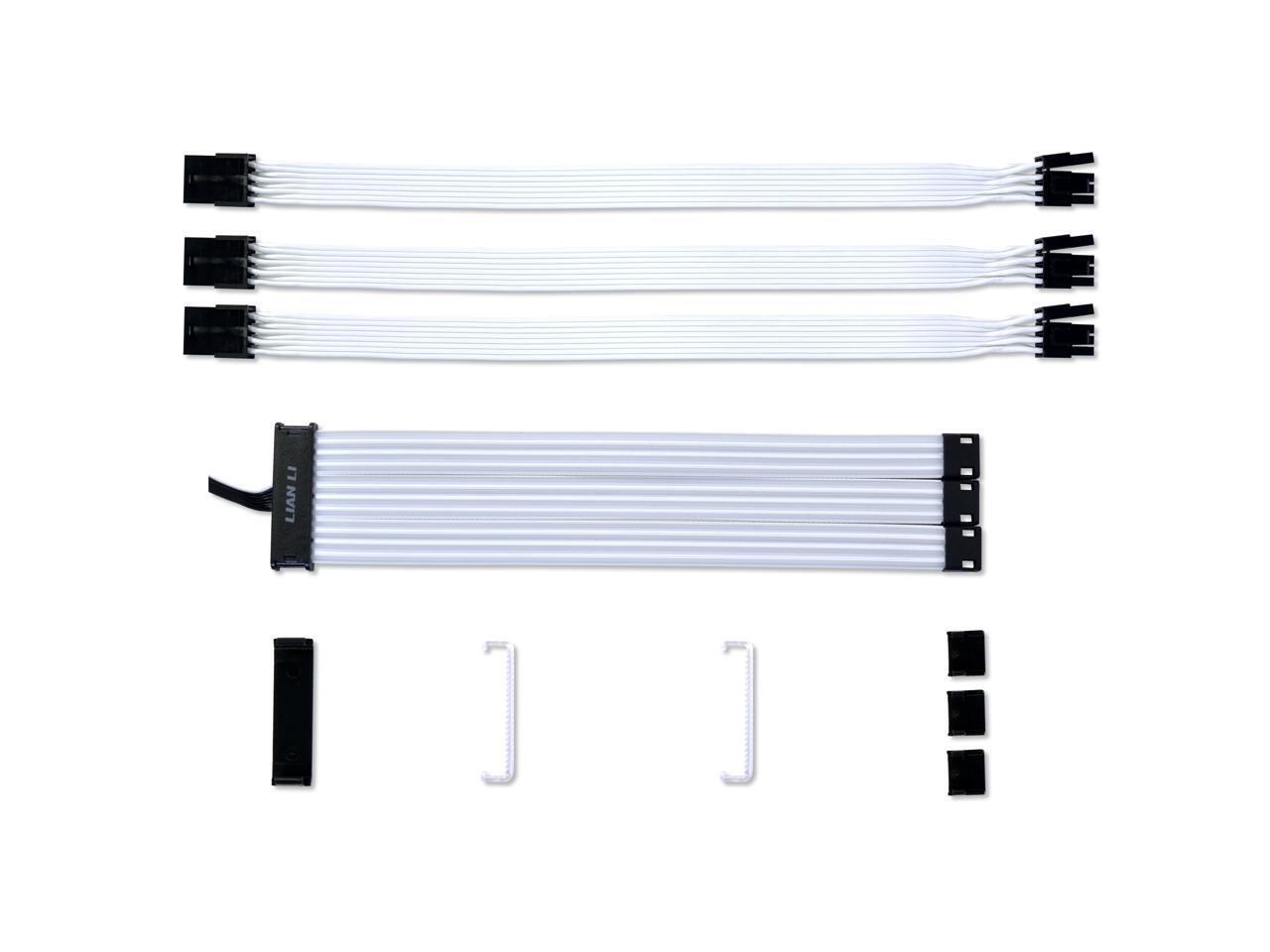 Lian Li Strimer Plus V2 Triple 8 Pin Addressable 300mm Extension Cable (PW12-PV2 Black)