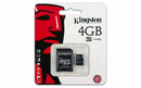 Kingston 4GB MicroSD HC Class 4 Memory Card for Smartphone Tablet SDC4/4GB