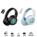 Onikuma GT802 Space Capsule Design Tri-Mode Wireless Headphone (Black, White/Blue)
