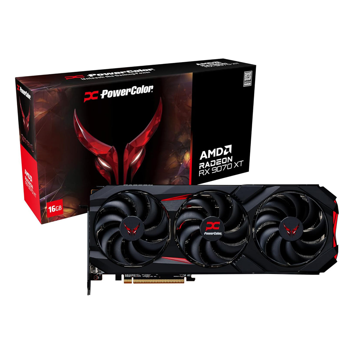 PowerColor Red Devil AMD Radeon RX 9070 XT 16GB GDDR6 Graphics Card
