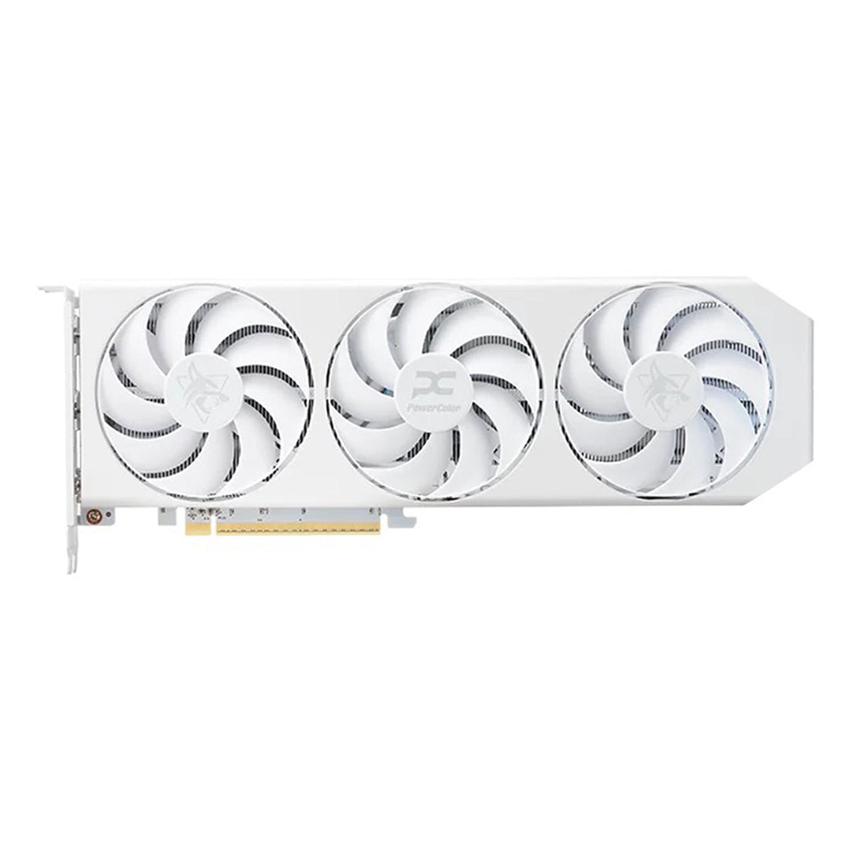 PowerColor Hellhound AMD Radeon RX 9060 XT 16GB GDDR6 Graphics Card (Spectral White) (RX9060XT 16G-L/OC/WHITE)