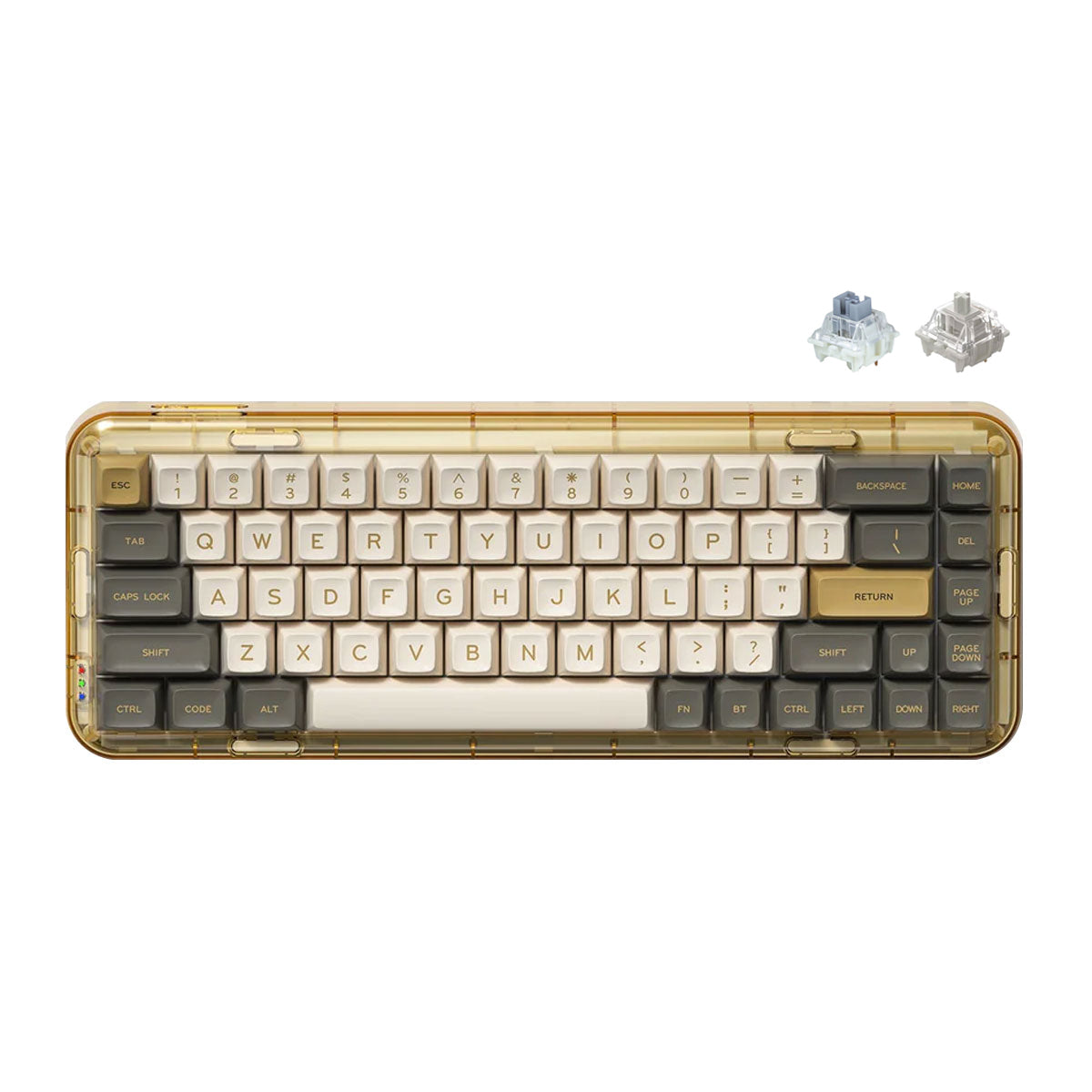 MelGeek MOJO68 Ember Custom & Programmable Mechanical Keyboard