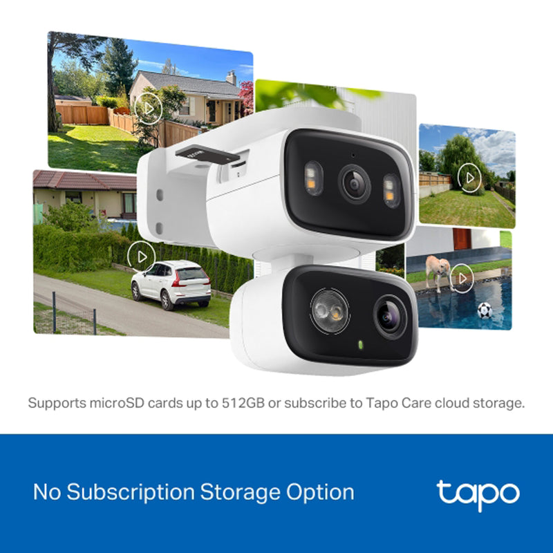 TP-Link Tapo C246D Indoor/Outdoor Dual Lense Pan/tilt Security Camera