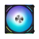 Lian Li Uni Fan AL120 V2 RGB 120mm Revolutionized Daisy-Chain ARGB Triple Fan (Black) (UF-AL120V2-3B)