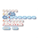 Akko Apple Wave BottleCap Keycap Set BottleCap Profile 131 Keys