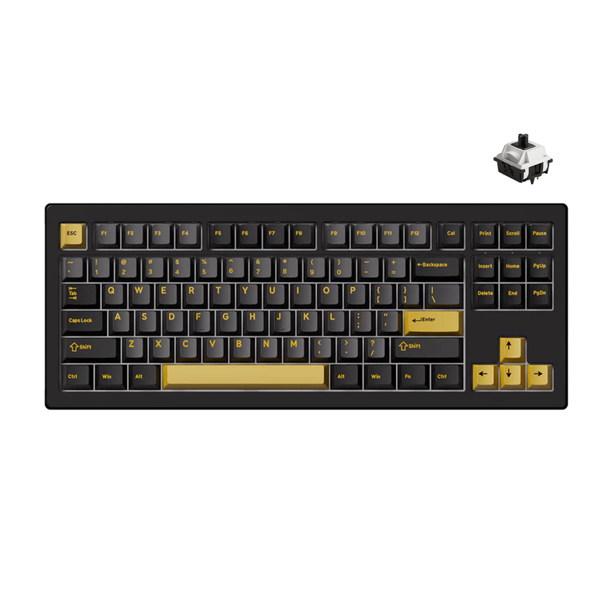 Akko 5087 V3 Black & Gold Multi-Mode RGB Hot-Swappable