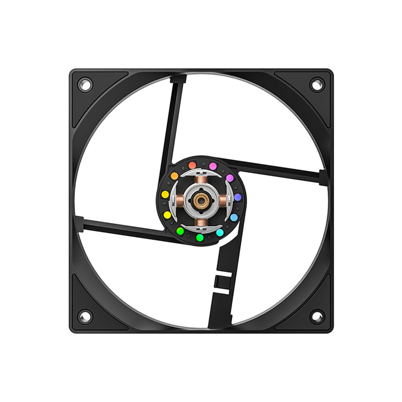 ID-Cooling SE-214-XT V2 ARGB CPU Cooler with 120mm PWM Fan (Black)