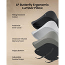 ProtoArc LP Butterfly Ergonomic Lumbar Pillow (Black) (CP016453)