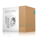 Deepcool AK620 WH High Performance Dual Tower CPU Cooler (White) (R-AK620-WHNNMT-G-1)