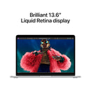 MacBook Air 13" 16GB+256GB M3 Chip with 8-Core CPU & 8-Core GPU (Silver) (MC8H4PP/A)