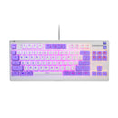 SteelSeries Apex 3 TKL RGB Gaming Keyboard (Amethyst) 