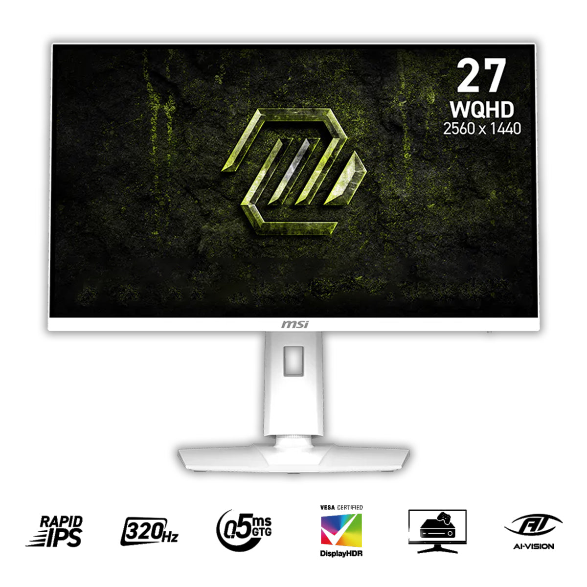 MSI MAG 274QRFW X32 27" WQHD (2560x1440) 320Hz Gaming Monitor