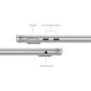 MacBook Air 13" 16GB+256GB M3 Chip with 8-Core CPU & 8-Core GPU (Silver) (MC8H4PP/A)