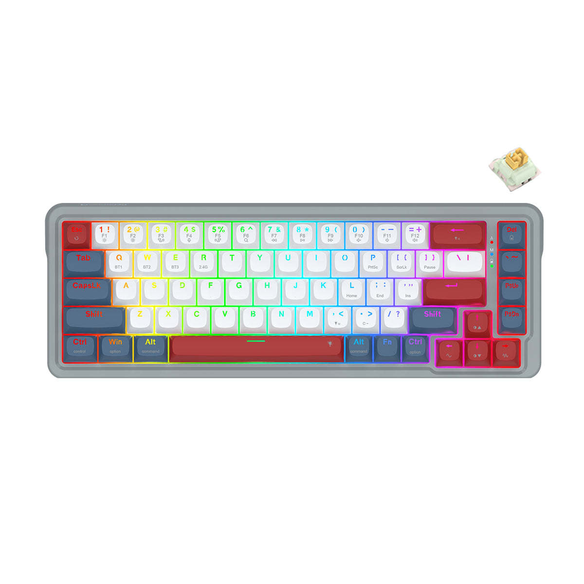 Redragon K709ECS RGB Nova Pro 81 Keys 75% Hot-Swappable