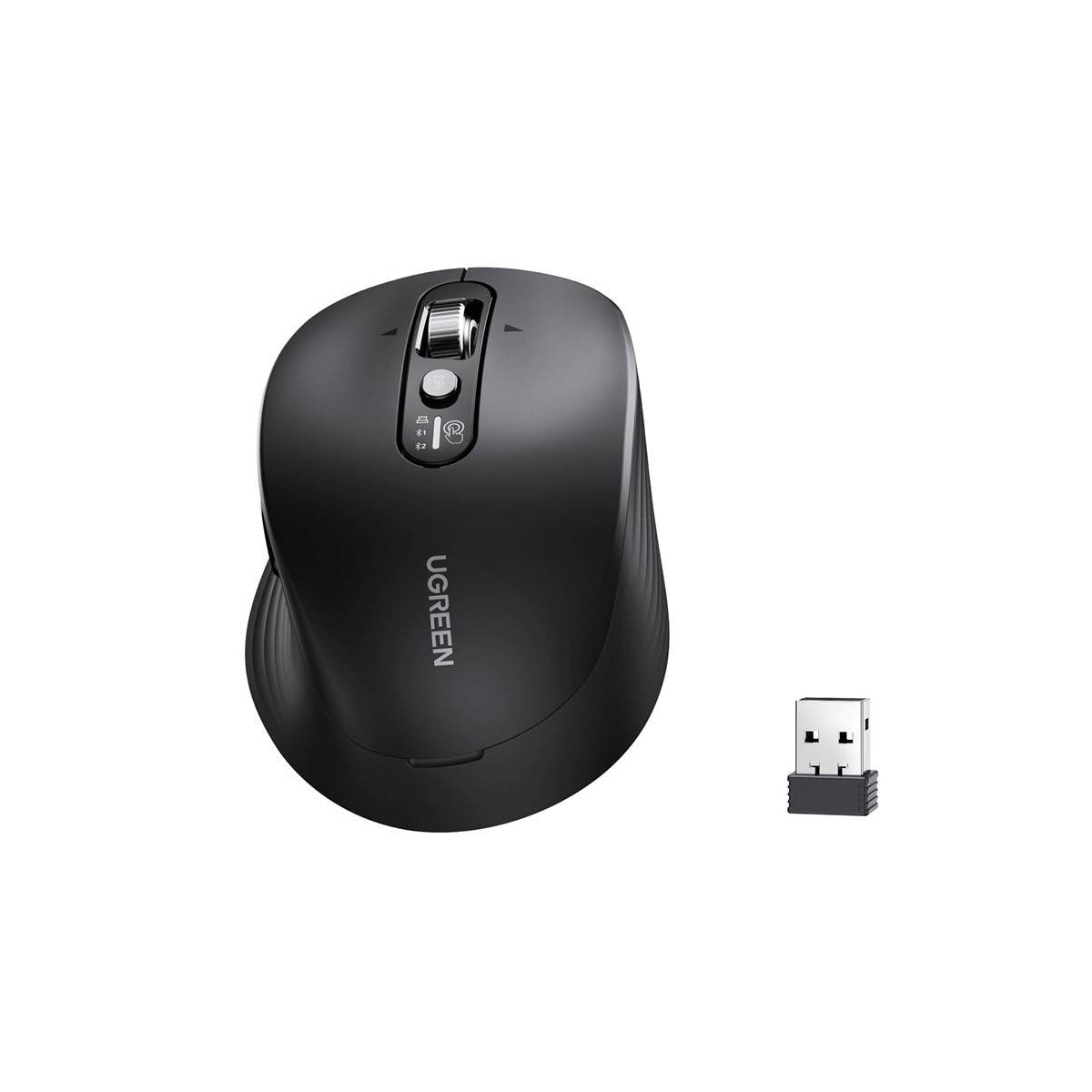 Ugreen Multi-Mode 5000DPI Wireless Mouse (Black) (M752/75498B)