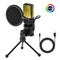 Redragon GM212 Adne RGB USB Streaming Microphone with Pop Filter Tripod