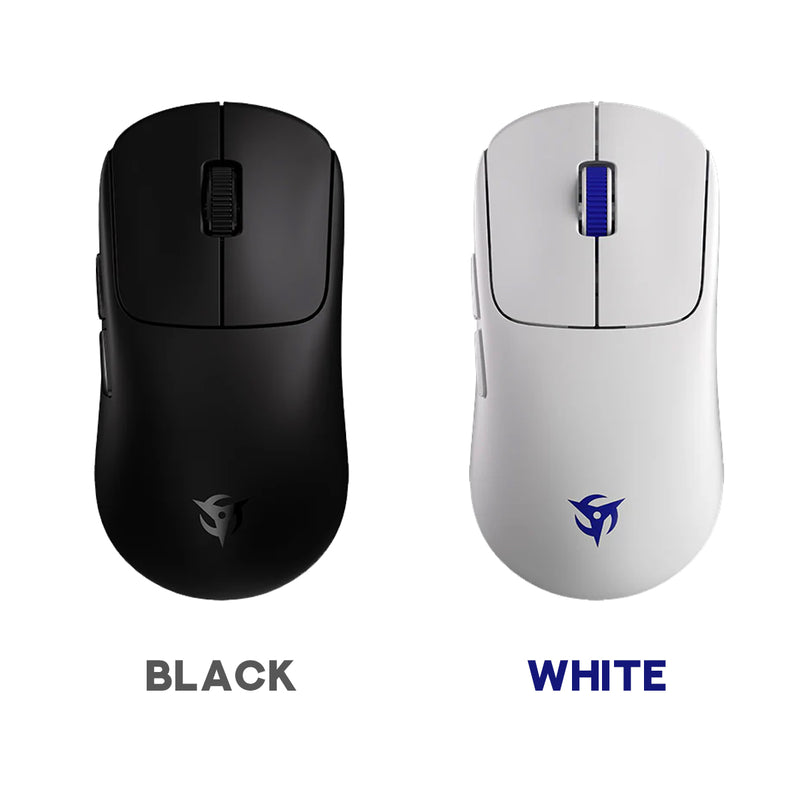 Ninjutso Ten Air Wireless Gaming Mouse (Black, White)