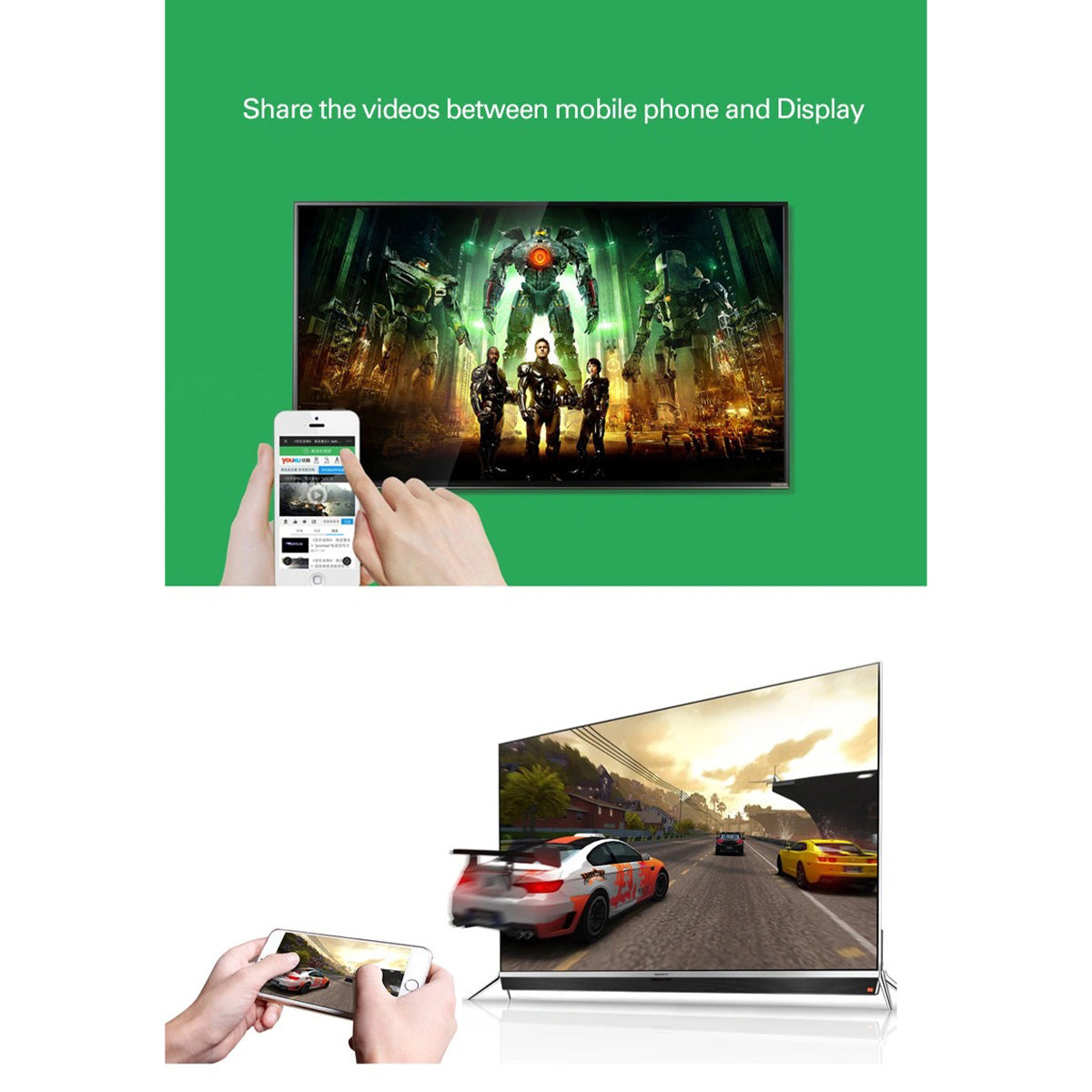 Ugreen Micro HDMI Male to HDMI Female Adapter (Black) (20106/20106)