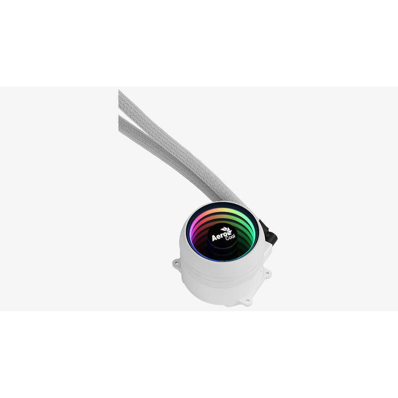 Aerocool Mirage L120 WH 1200MM ARGB Liquid CPU Cooler (White)
