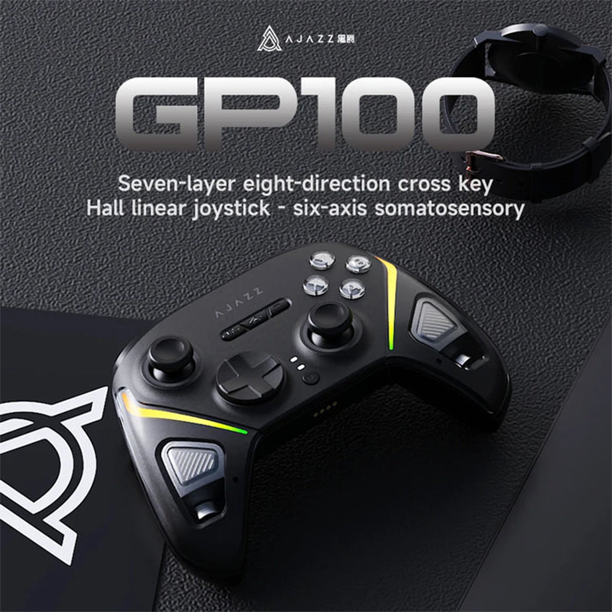 Ajazz GP100 Tri-Mode Gamepad Galaxy with Hall Effect 