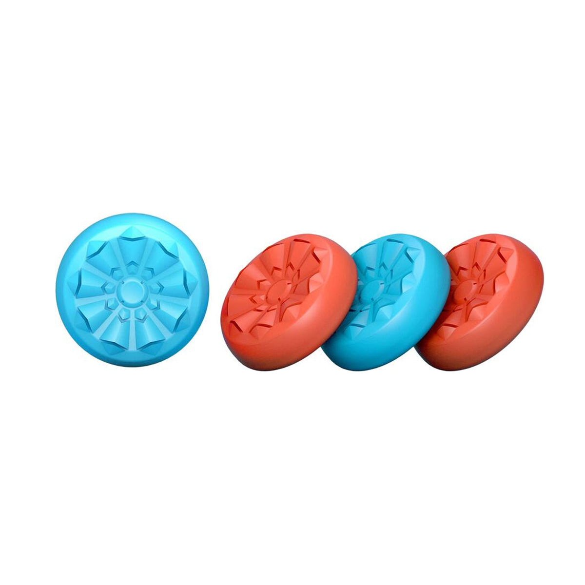 SteelSeries Kontrolfreek No-Slip Thumb Grips Red/Blue Galaxy Edition f