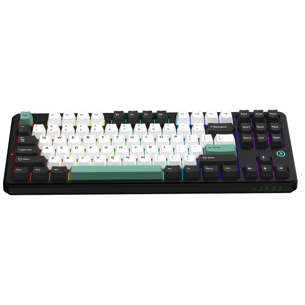 Ajazz AK870 V2 RGB Tri-Mode 87-Keys TKL Gasket-mounted Hot Swappable Mechanical Keyboard