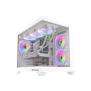DarkFlash C285MP V2 Exquisite mATX PC Case Tempered