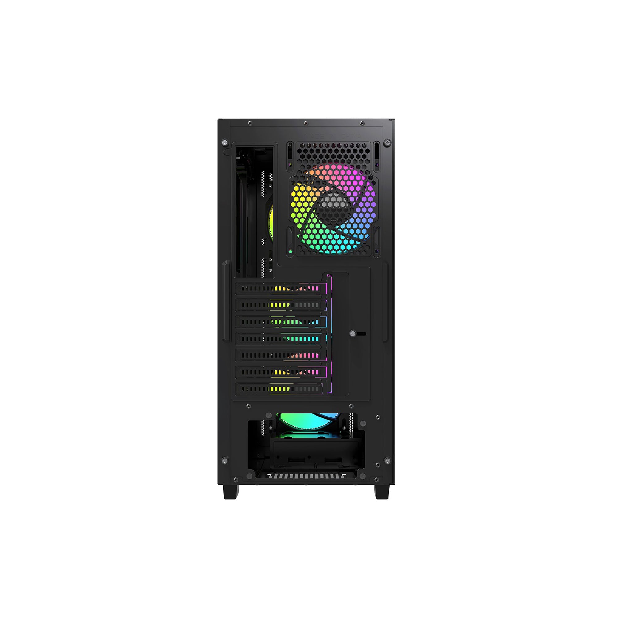 Ocypus Gamma C60 ARGB Mid-Tower Airflow Case with Grilles & ARGB Fans