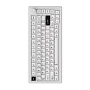 Akko 5075 V3 Multi-Mode RGB Hot-Swappable Mechanical Keyboard (Black on White) (Akko Frost Pink Switch)