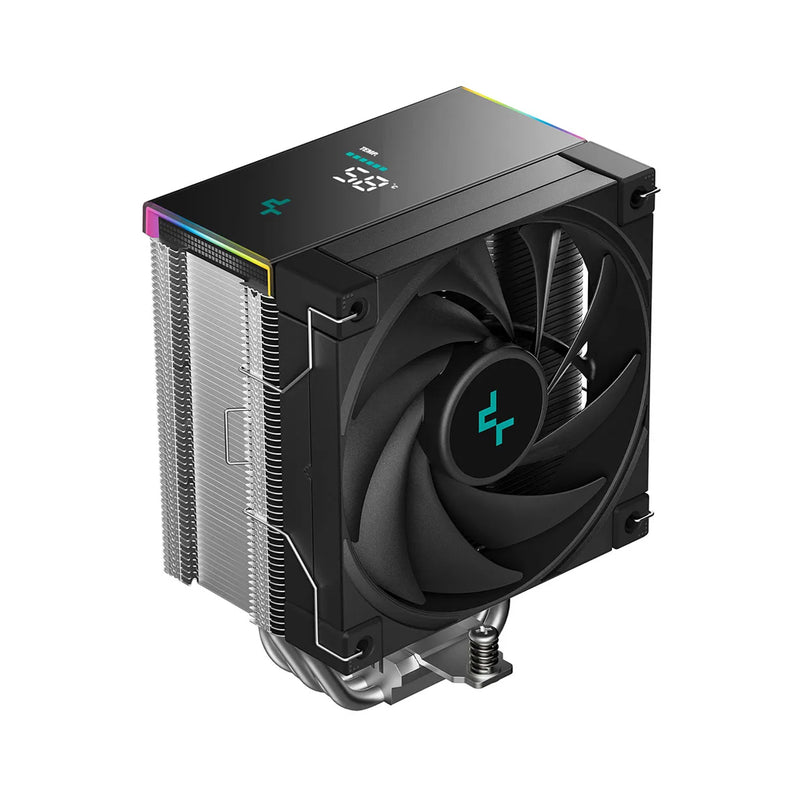 DeepCool AK500S Digital SE CPU Cooler with a Status Display (Black)