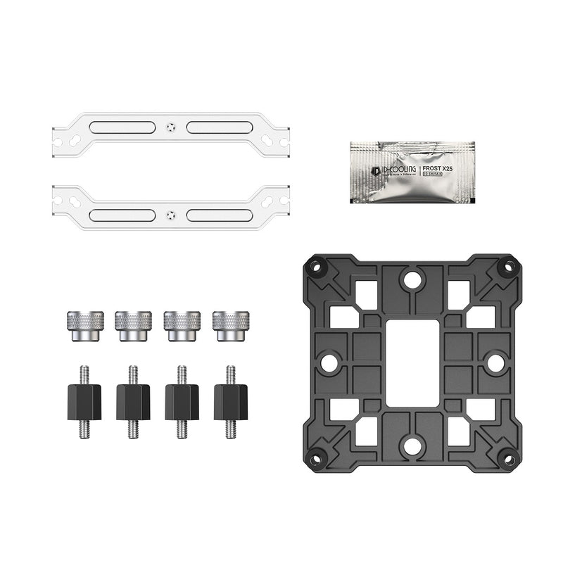 ID-Cooling SE-214-XT V2 ARGB CPU Cooler with 120mm PWM Fan (Black)