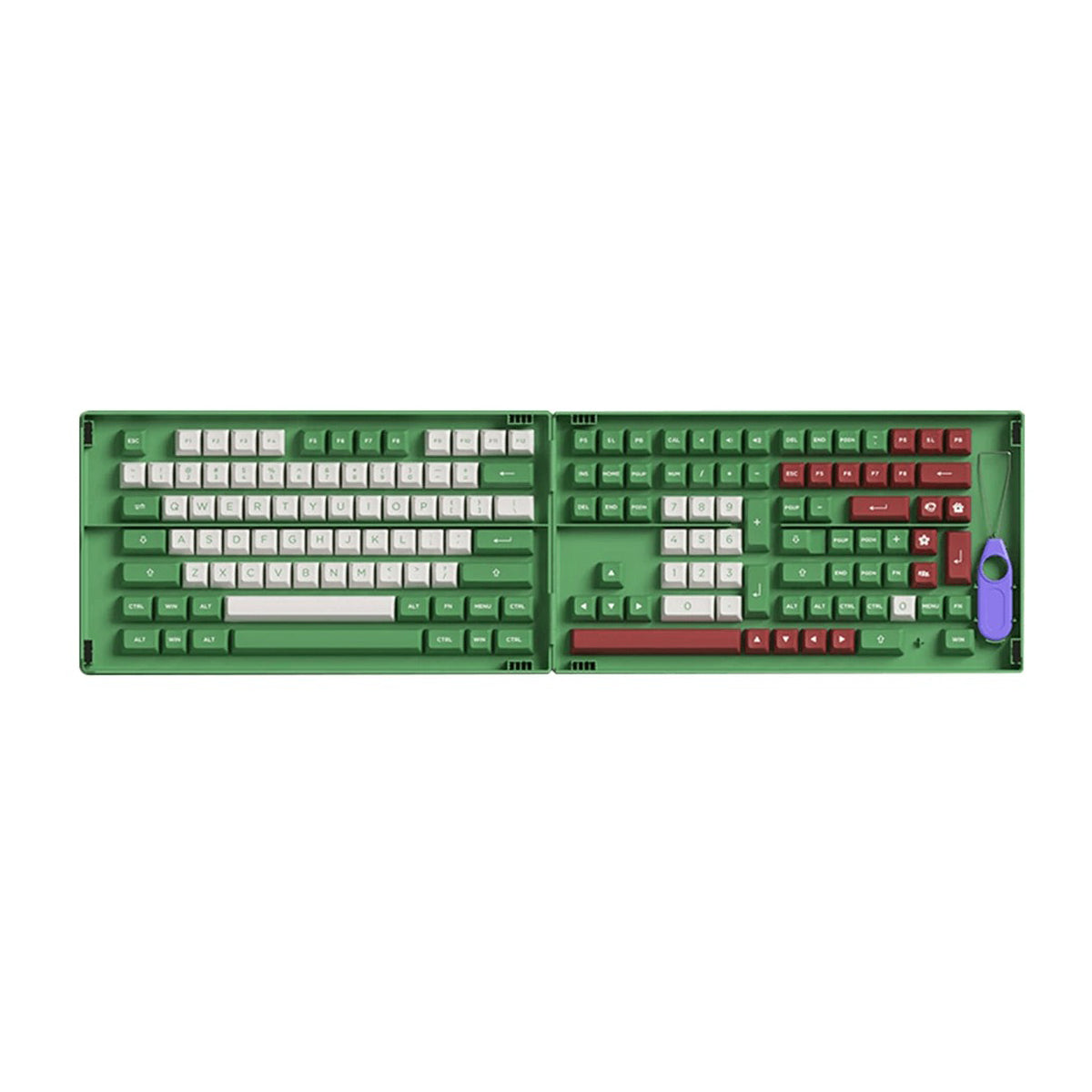 AKKO MATCHA RED BEAN FULL KEYCAPS SET ASA 158 KEYS