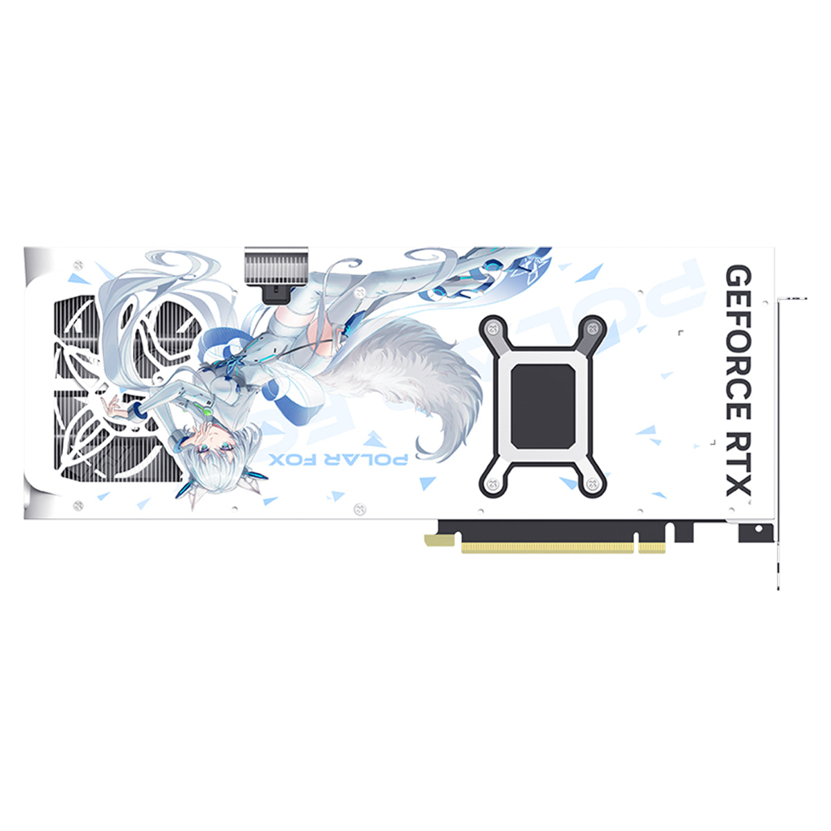 Manli Polar Fox GeForce RTX 5070 TI OC 16GB GDDR7 RGB Triple Cooler Graphics Card