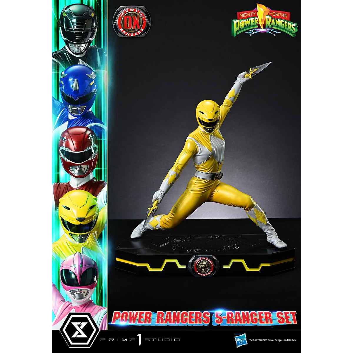 Premium Masterline Mighty Morphin Power Rangers: Power Rangers 5-Ranger Set