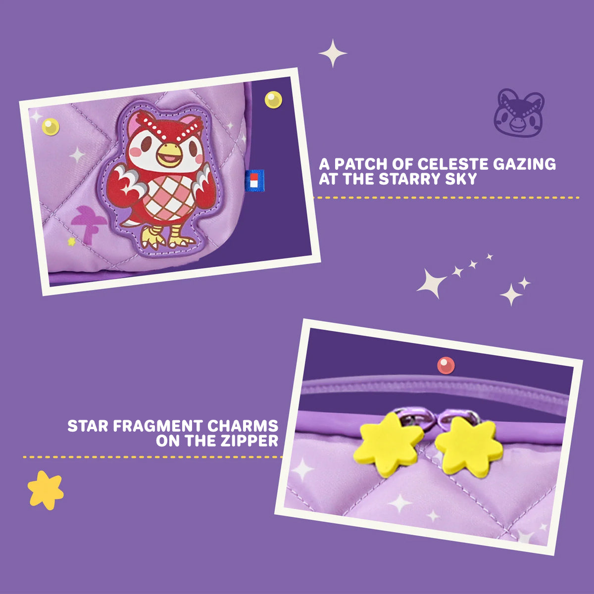 Hori Puff Pouch for Nintendo Switch 2 (Celeste and the Starry Night)
