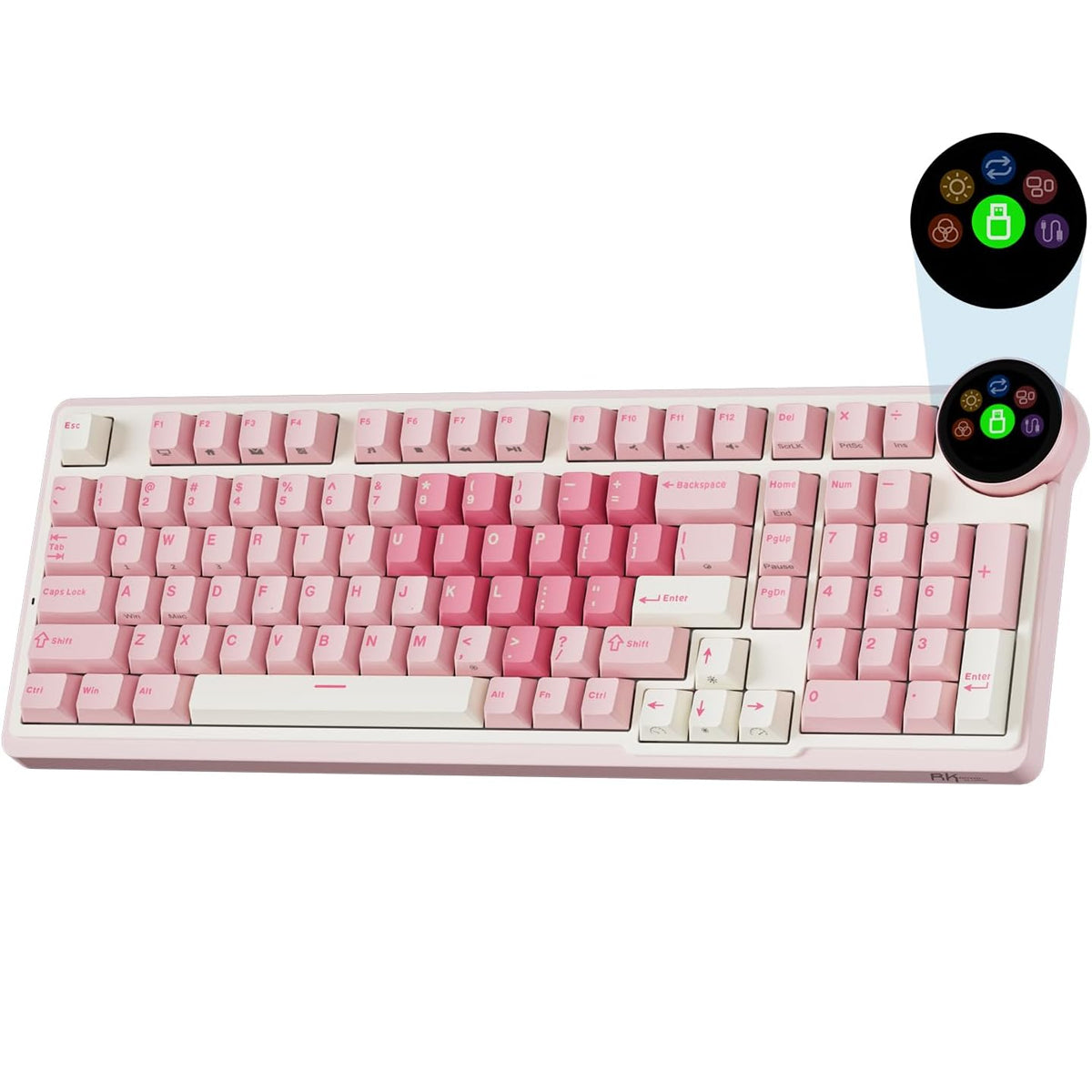 Royal Kludge RK-N99 Tri-Mode RGB Hot Swappable Mechanical Keyboard