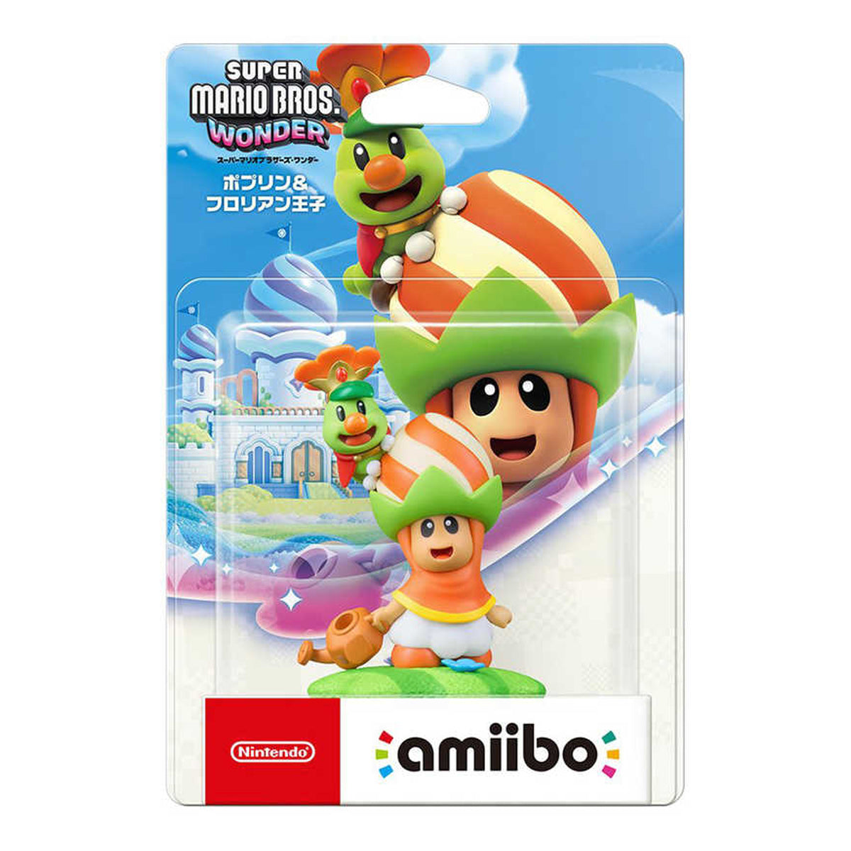 Nintendo Amiibo Super Mario Bros. Wonder Poplin & Prince Florian (JPN)