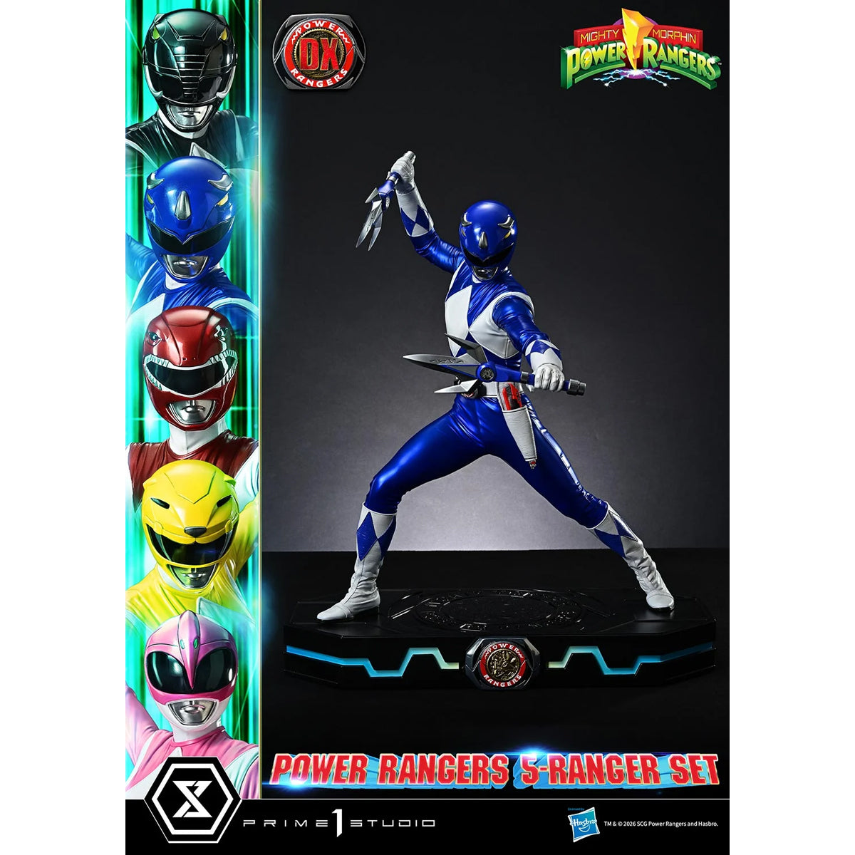 Premium Masterline Mighty Morphin Power Rangers: Power Rangers 5-Ranger Set