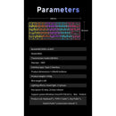 Nacodex x Ajazz NK61 Mixed Light 61 Keys Wired Hot-Swappable Mechanical Keyboard (Pearly White) (Red Switch)